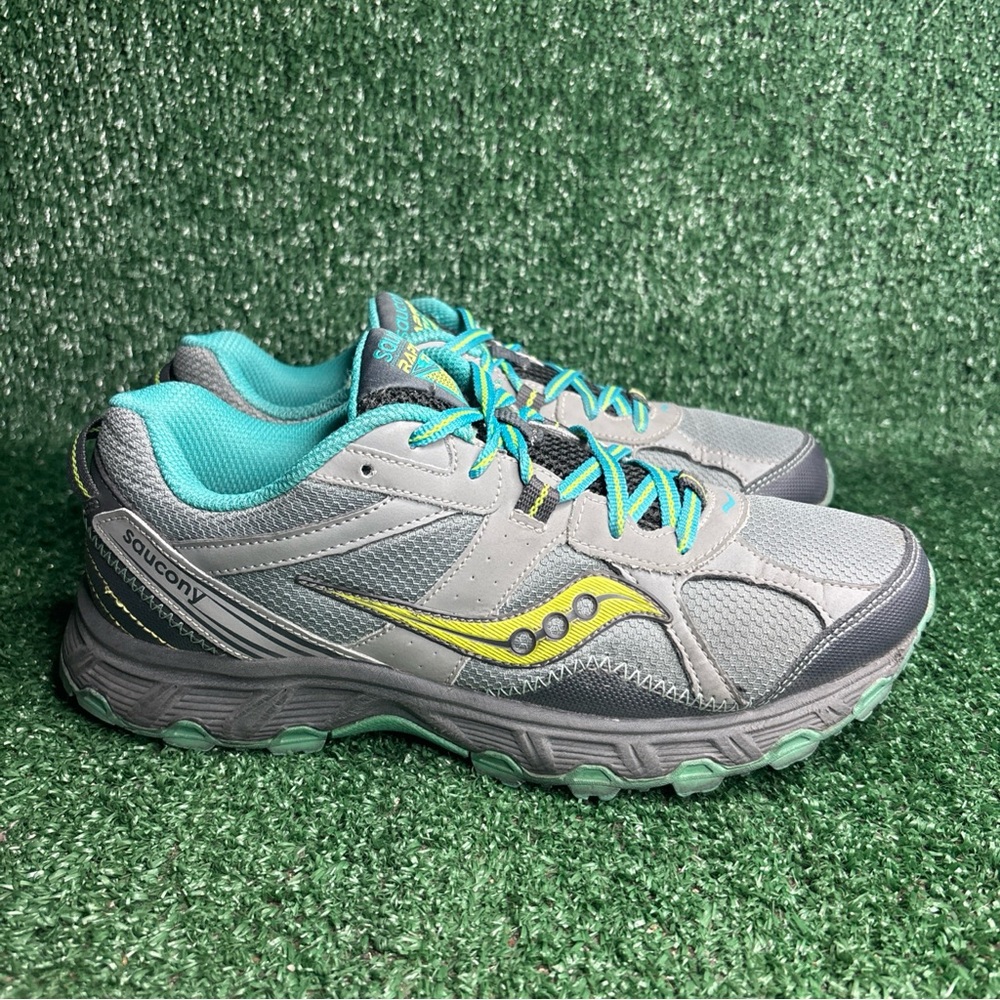 Saucony Womens Size 9 Sneakers Grid Raptor TR Trail Running Shoes Grey
